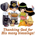 Thanksgiving - Thanking God for His blessings