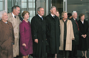 Living Presidents and Wives