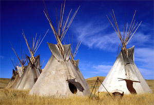 Indian tipis